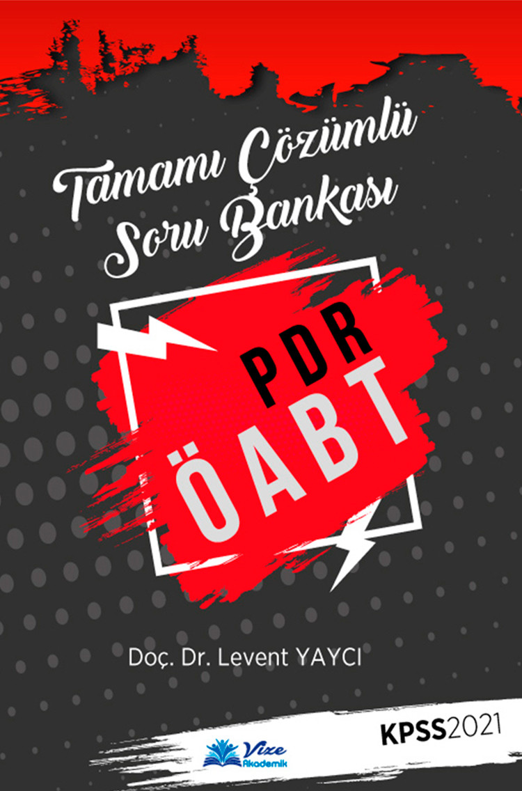 Tamamı Çözümlü Soru Bankası  (PDR ÖABT)