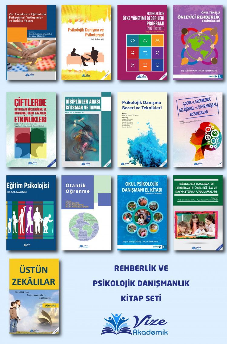 Rehberlik ve Psikolojik Danışmanlık Kitap Seti