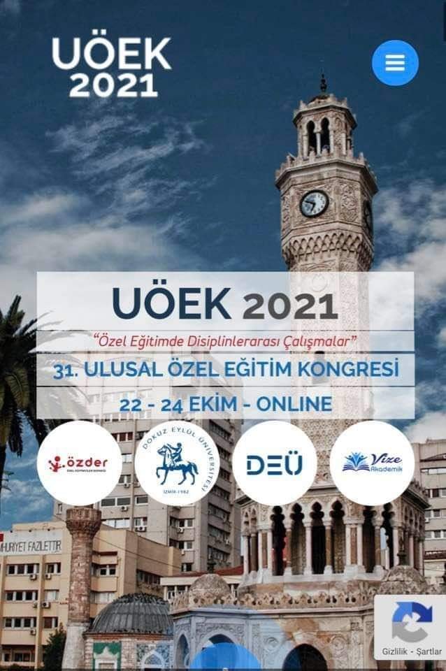 31. Ulusal Özel Eğitim Kongresi